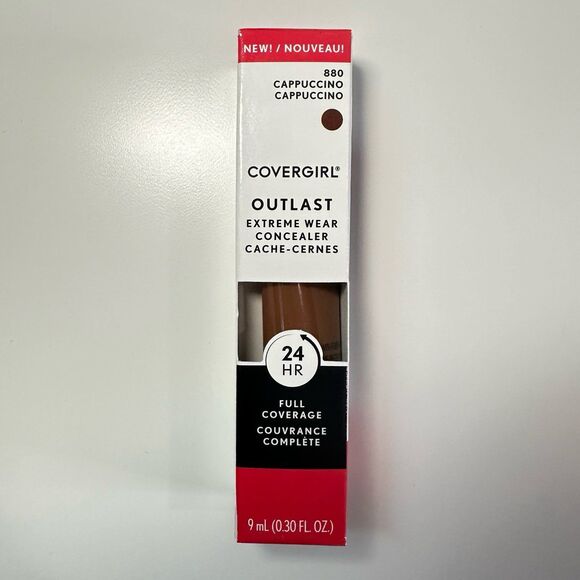 5/ $25 Covergirl Outlast Extreme Wear Concealer 880 Cappuccino NIB - Picture 1 of 4